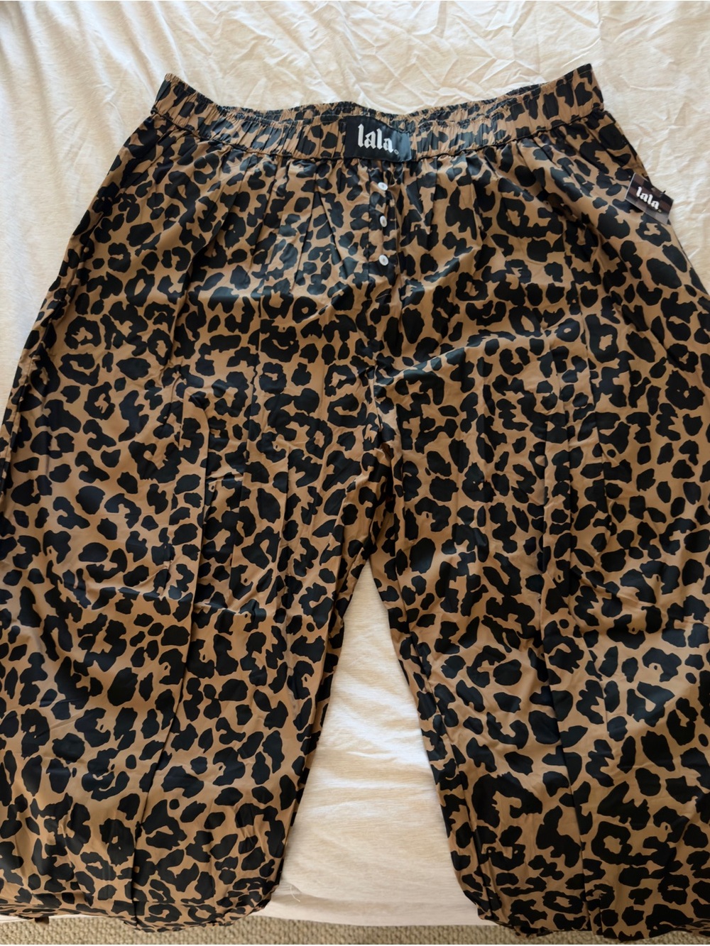 Dressed in LALA Happy Chance Barrel Leg Boxer Pants - Picture 4 of 8